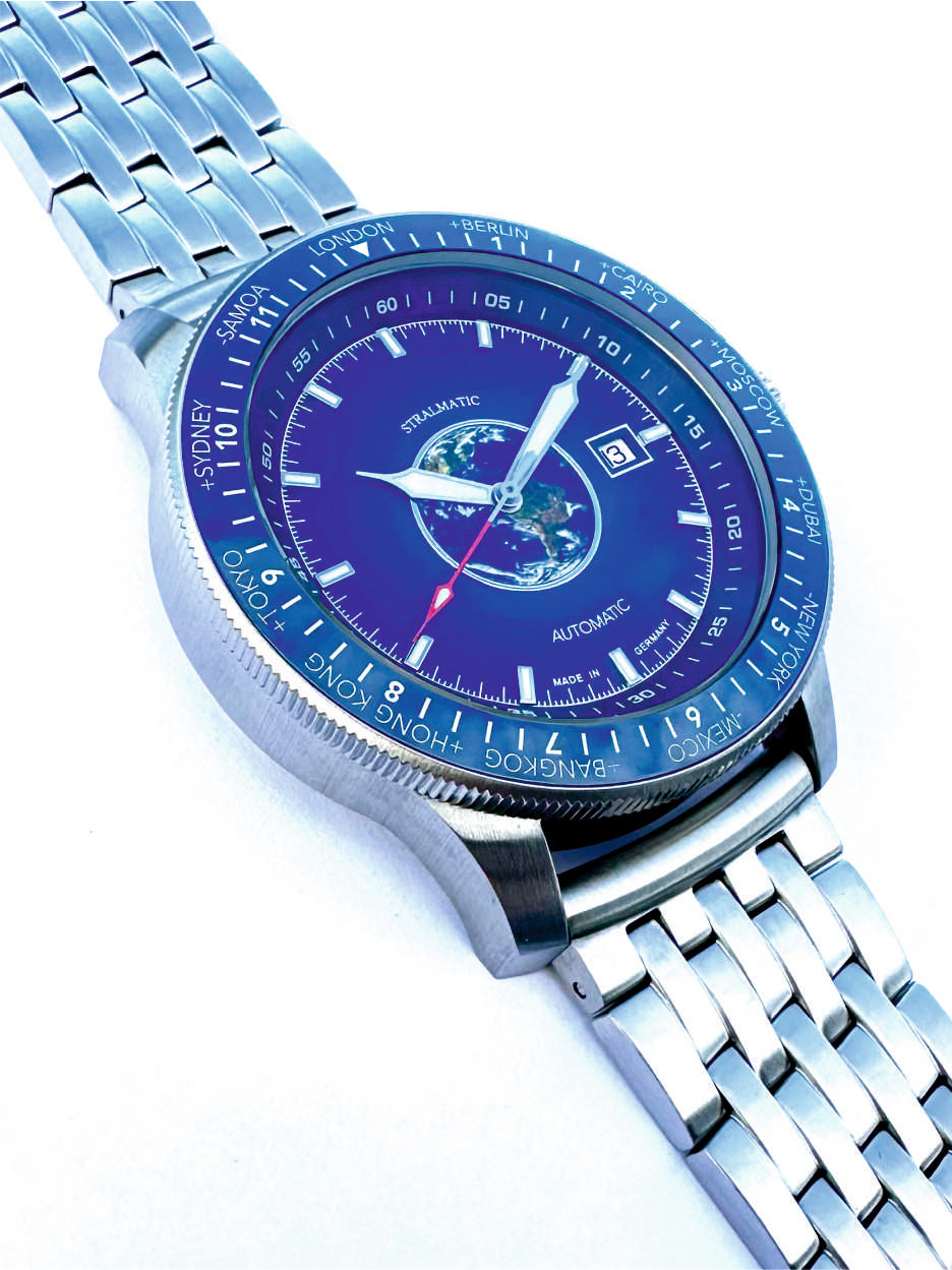 Arkona Flieger Automatik Worldtimer, Ref. SAP-110201