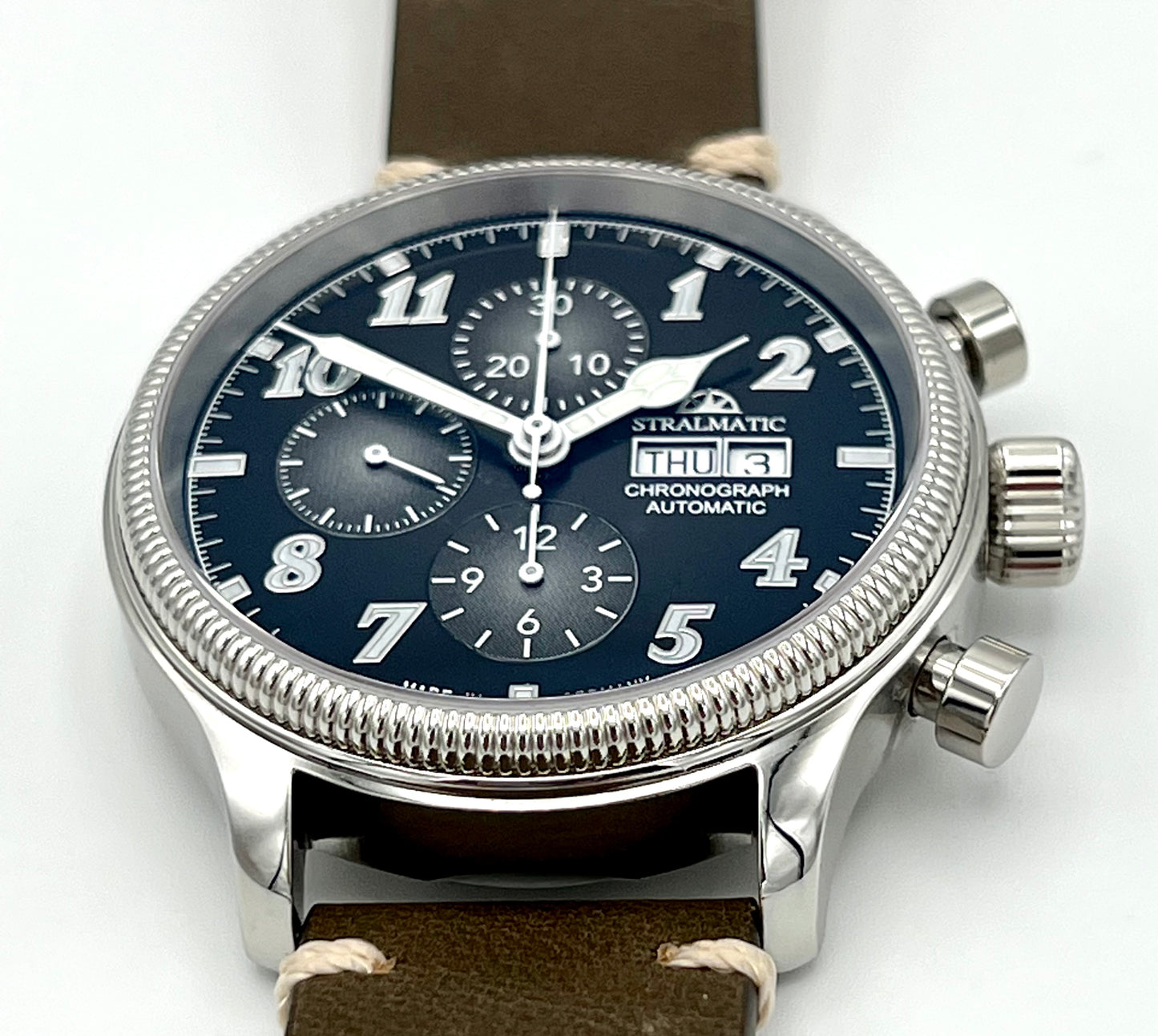 Arkona Vintage Flieger Automatik Chronograph, Ref. SA-13023