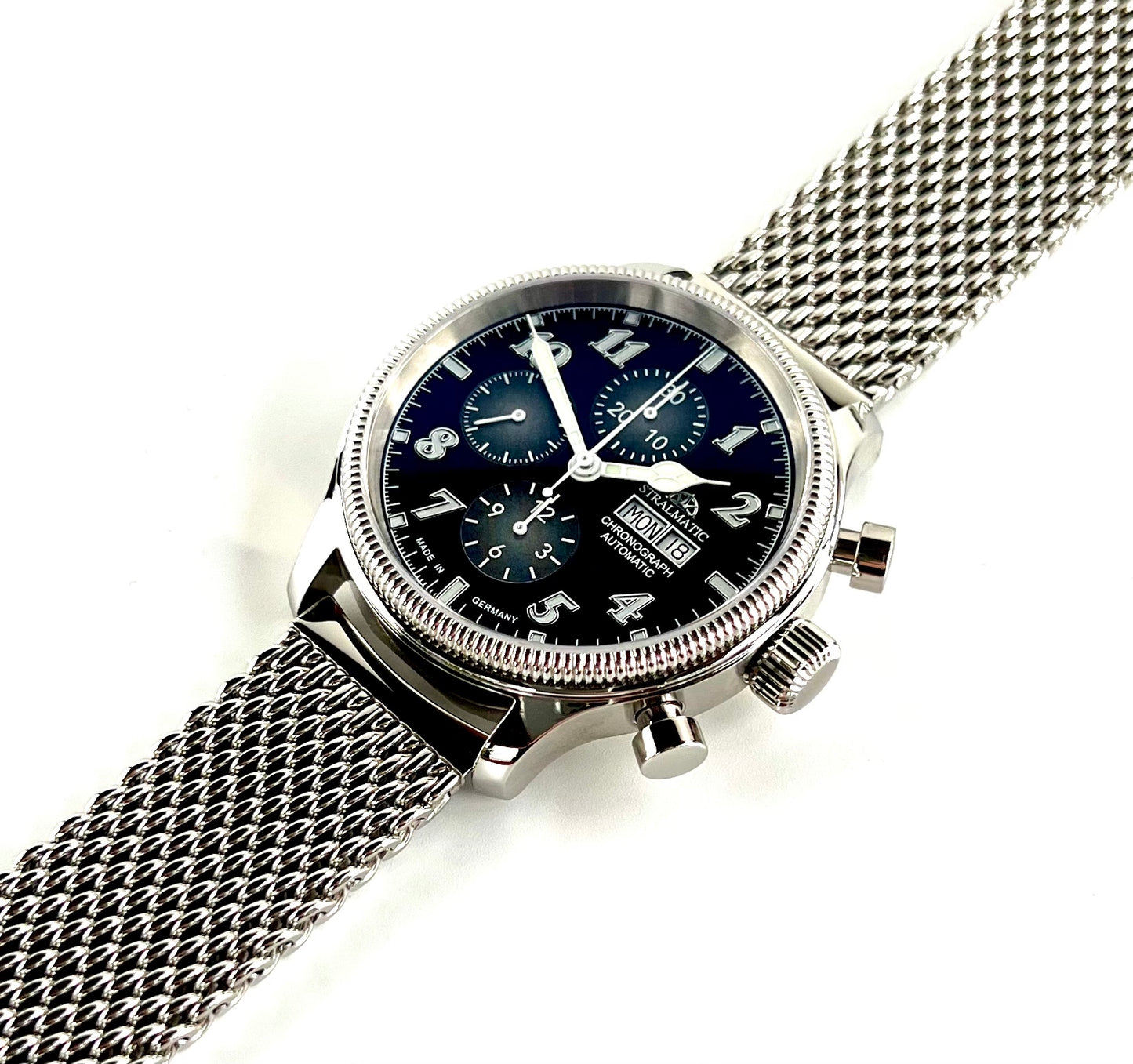 Arkona Vintage Flieger Automatik Chronograph, Ref. SA-13023