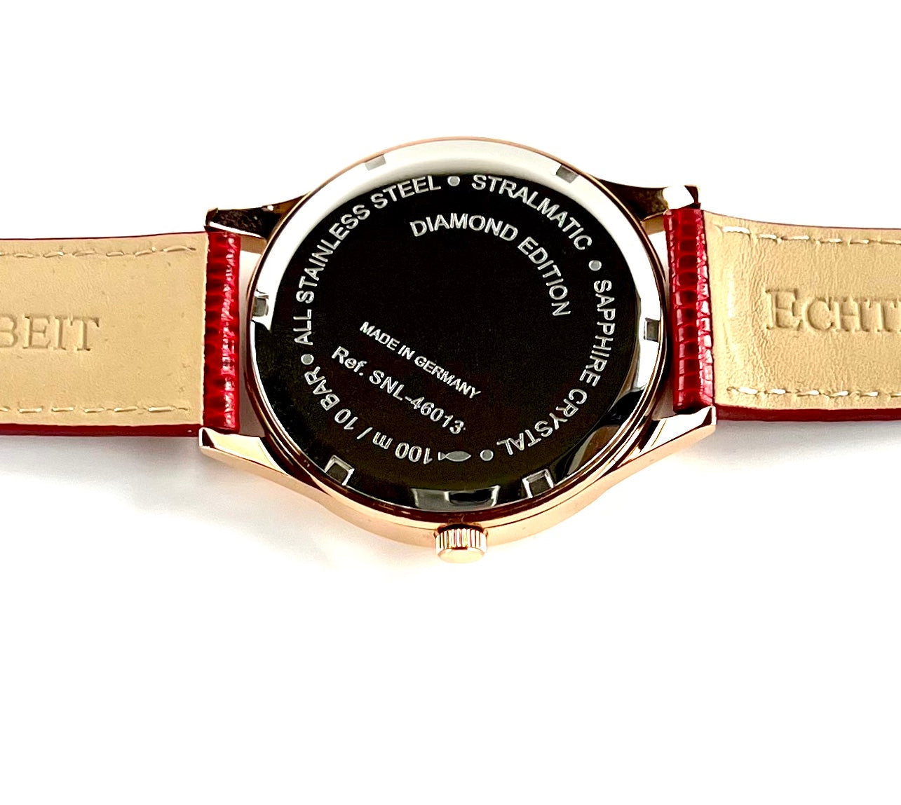 Damenuhr Diamond Edition rosègold, Ref. SNL-46013