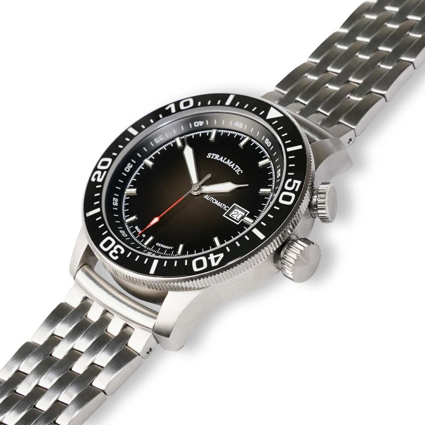 Arkona Flieger Automatik Flightplotter Präsidentenarmband, Ref. SAP-110201