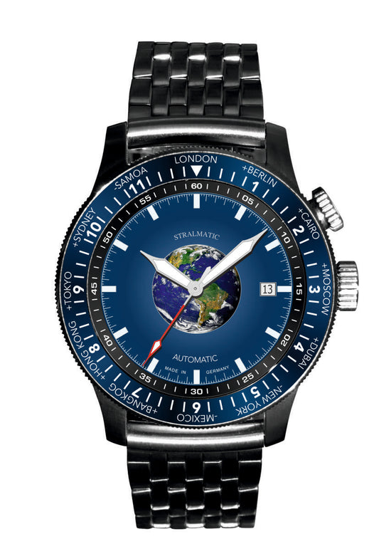 Arkona Flieger Automatik Worldtimer, Ref. SAP-110201