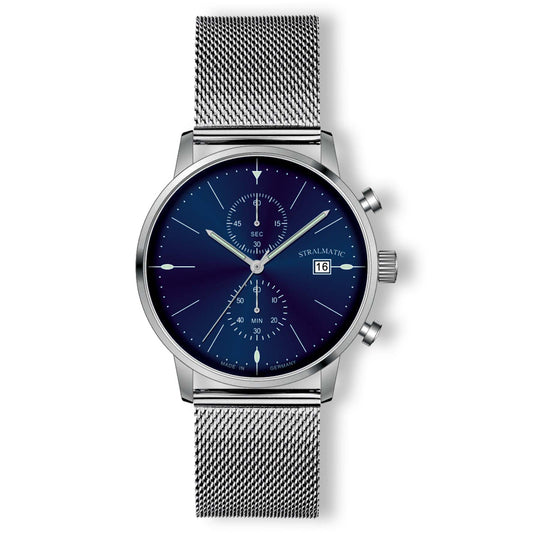 Nordstrand Bauhaus Chronograph blau, Ref. SNB-1303302