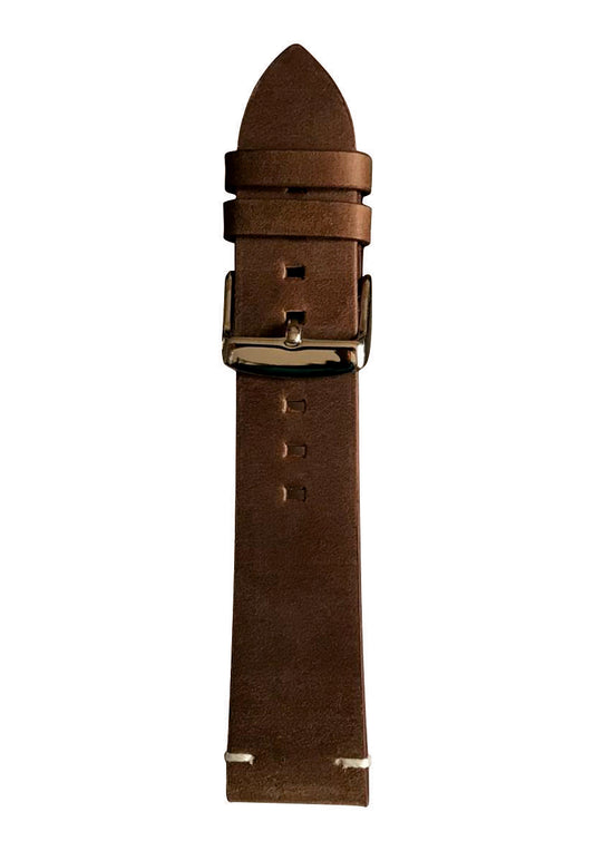 Zubehör „Wienerband“, Lederarmband vom Österreichischen Traditionshersteller RITTER aus Wien, Farbe walnut